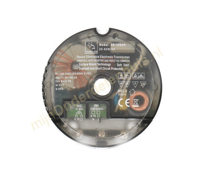 Global-lux halogeen trafo 12V 20-60W  05-1060R