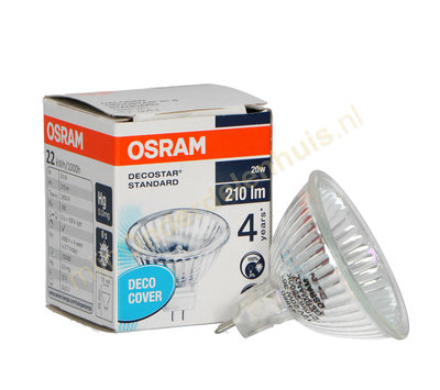 Osram halogeenlamp Decostar 12V 20W GU5.3