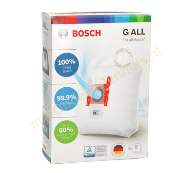 Originele stofzuigerzakken van Bosch 17003048 Type G