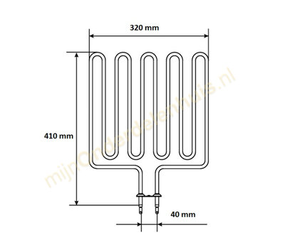 Harvia verwarmingselement van sauna 3000W ZSK-720