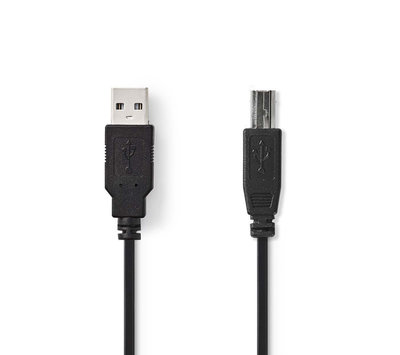 USB-A naar USB-B Kabel 3m CCGB60100BK30