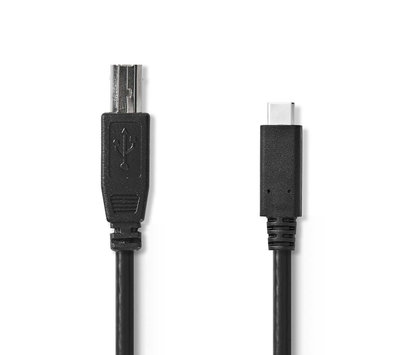 USB-C naar USB-B kabel 1m CCGL60650BK10