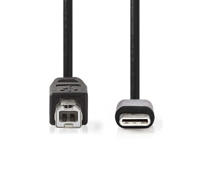 USB-C naar USB-B kabel 1m CCGL60650BK10