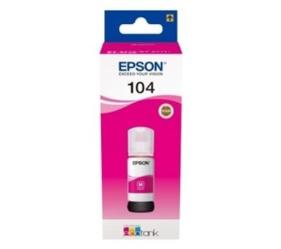 Originele Epson inktvulling 104 rood C13T00P340