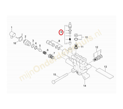 Karcher injector van stoomreiniger 2.883-862.0