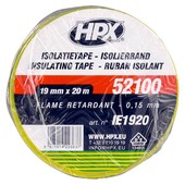 HPX HPX pvc isolatietape 19mm x 20m geel / groen IE1920