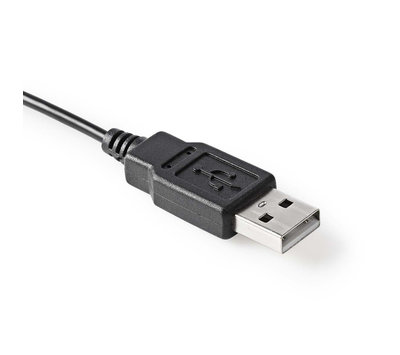 Nedis USB Microfoon Zwart/Grijs MICDU100BK