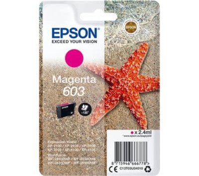 Originele Epson inktcartridge 603 rood C13T03U34010