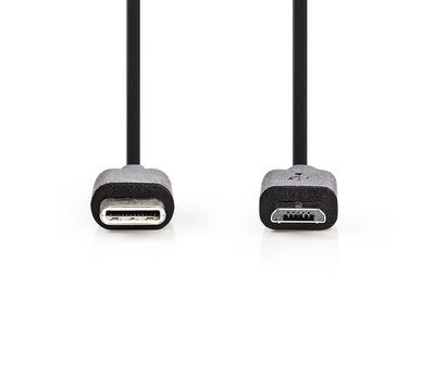 USB-C naar micro USB-B kabel 1m CCGP60750BK10