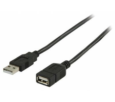 USB-A naar USB-A verlengkabel 0.2m CCGP60010BK020