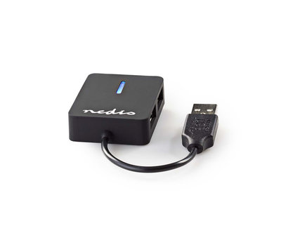 4-poorts USB 2.0 hub UHUBU2410BK