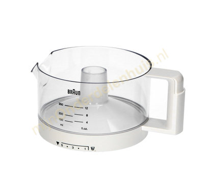 Braun opvangbak van citruspers 7322610134