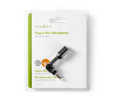 3.5mm plug-in mini microfoon MICMJ100BK