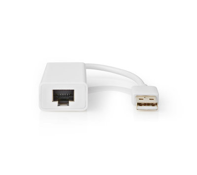 Nedis USB-A naar RJ45 ethernet adapter CCGB60950WT02