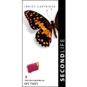 SecondLife SecondLife inktcartridge voor Epson T3473 rood