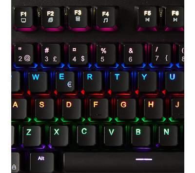 Gaming mechanisch toetsenbord met RGB verlichting GKBD400BKUS