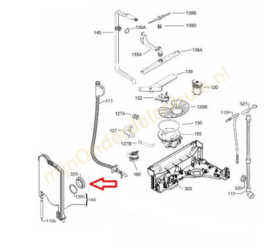 AEG ring van vaatwasser 1526272214