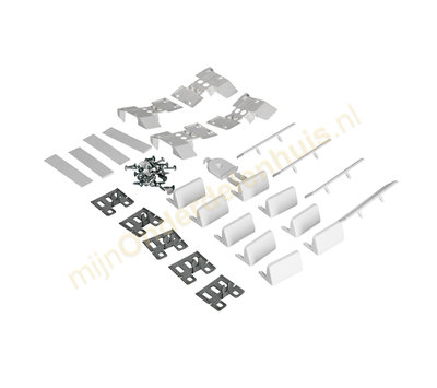 Bosch deurmontageset van koelkast 00491365