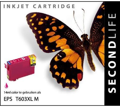 SecondLife inktcartridge voor Epson 603XL rood