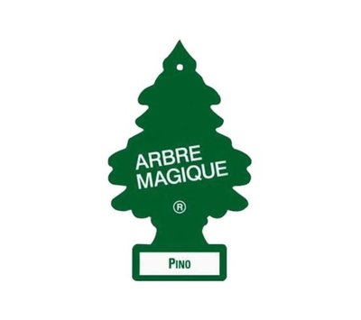 Luchtverfrisser voor in de auto dennenboom