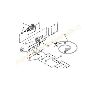 KitchenAid koppelstuk van keukenmachine W11266439
