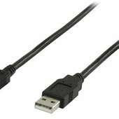 Nedis USB-A naar Micro USB-B kabel 1m CCGB60500BK10