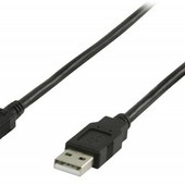 Nedis USB-A naar Micro USB-B kabel 1m CCGL60500BK10