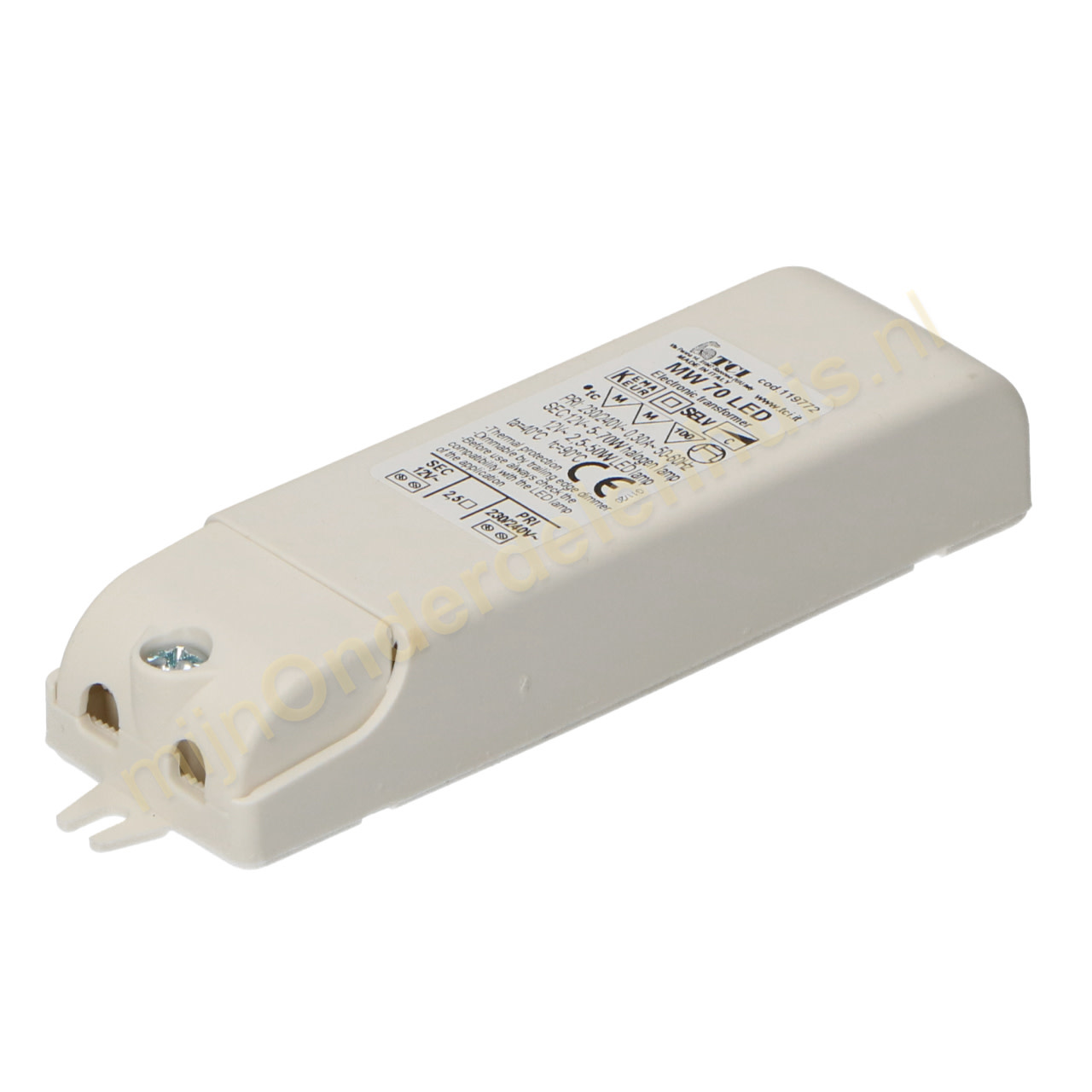 ET60 Transformator 20-60W für Niedervolt Halogenlampen