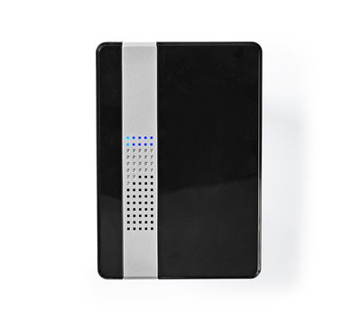 Nedis draadloze deurbel op stroom DOORB223CBK