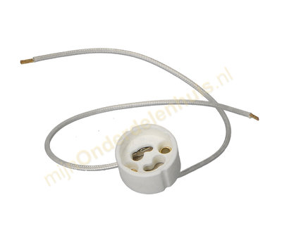 Universele keramische GZ10 / GU10 fitting 27151