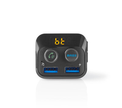 Nedis FM Bluetooth transmitter voor in de auto CATR120BK