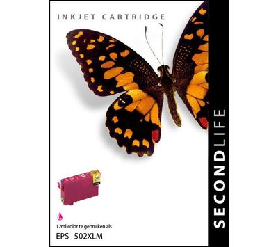 SecondLife inktcartridge voor Epson T502 XL rood
