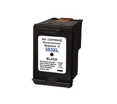 SecondLife inktcartridge voor HP303 XL zwart