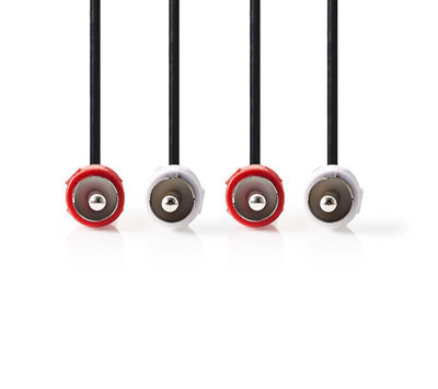 2x RCA audio aansluitkabel 5m CAGL24200BK50