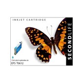 SecondLife SecondLife inktcartridge voor Epson T0612 blauw