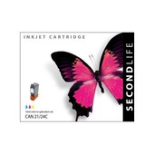 SecondLife Secondlife inktcartridge voor Canon 21BK / 24BK zwart