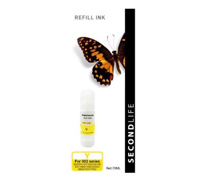 SecondLife inktvulling voor Epson 106 geel