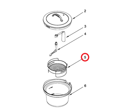 KitchenAid stoommand van Multicooker W10726713