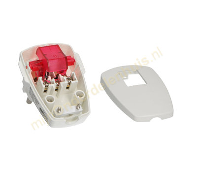 Stekker met schakelaar RA stekker Electra EMP100SWL