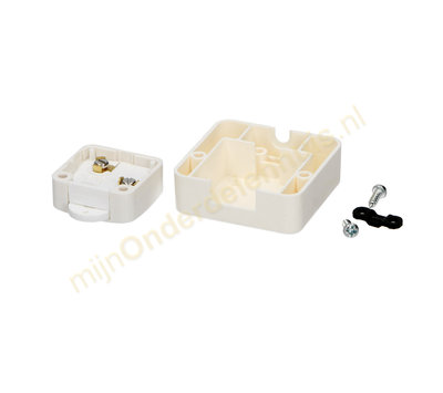 Kastdeur schakelaar creme 35280