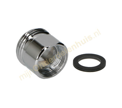 DPS Verloopnippel M22 binnen 3/4 buiten 141054