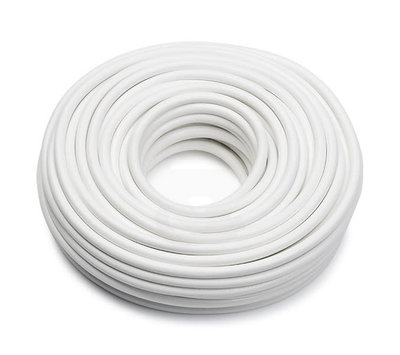 Snoer rond wit 3x1.0mm2 VMVL H05VV-F