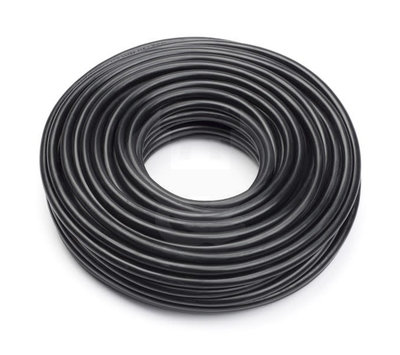 Snoer rond zwart 3x1.0mm2 VMVL H05VV-F