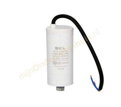 SKL condensator 30uF-450V met kabel