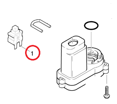 Kärcher schakelaar van hogedrukreiniger 9.085-016.0