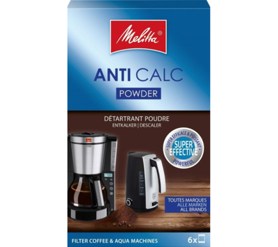 Melitta ontkalkingspoeder van koffiezetter 6762482