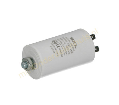 SKL condensator 16uF-450V met AMP-aansluiting