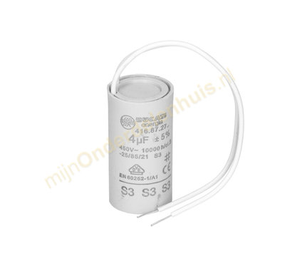 Ducati condensator 4,0uF-450V met kabel