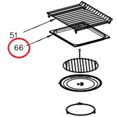 Boretti Boretti bakplaat van combimagnetron 12105500