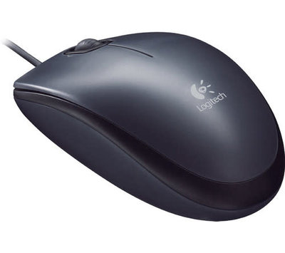 Logitech bedrade optische muis M90 910-001794 zwart